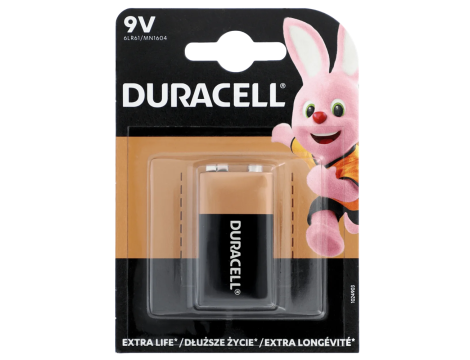 Alkaline battery  6LF22 DURACELL C&B