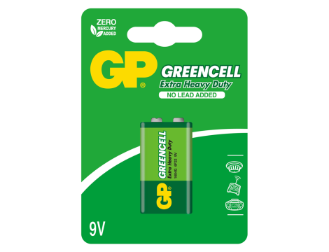 Battery 6F22 GP GREENCELL  GP