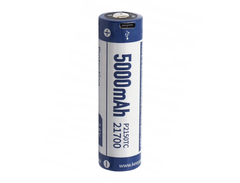 KEEPPOWER ICR21700-500PCM 5000mAh Li-ION USB-C