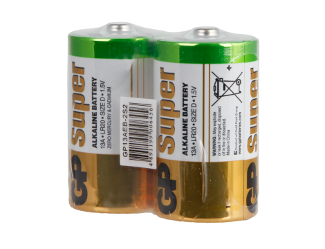 Alkaline battery D/LR20 GP SUPER F2 - 2