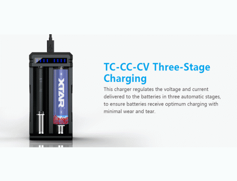Ładowarka XTAR SC2 18650/21700 Li-ION - 18