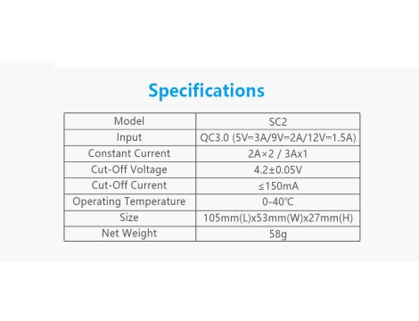 Ładowarka XTAR SC2 18650/21700 Li-ION - 20