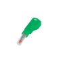 Amass banana plug 25.450.4 GREEN