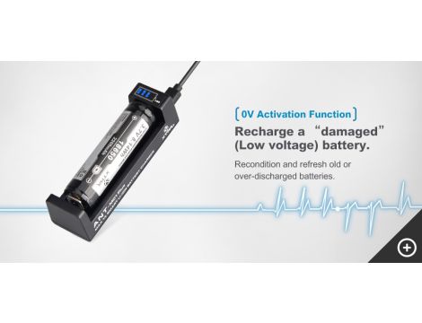 Charger XTAR ANT MC1-plus ANT for 10440/26650 - 12