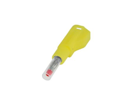 Amass banana plug 25.450.3 YELLOW