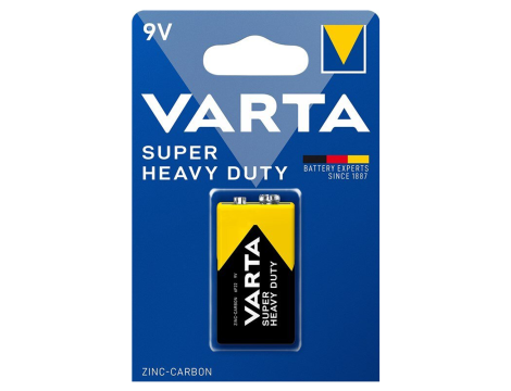 Bateria 6F22 VARTA SUPERLIFE B1