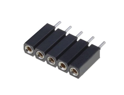 Socket ZL307-1x5 2,54mm