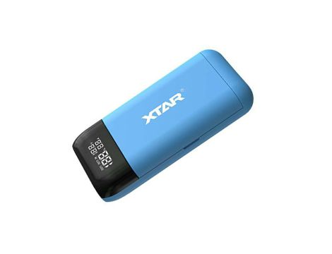 Portable Power Bank Charger XTAR PB2S BLUE 18650/21700