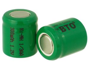 JJJ 1/3AA30 300mAh 1/3AA Ni-MH 1.2V - 2