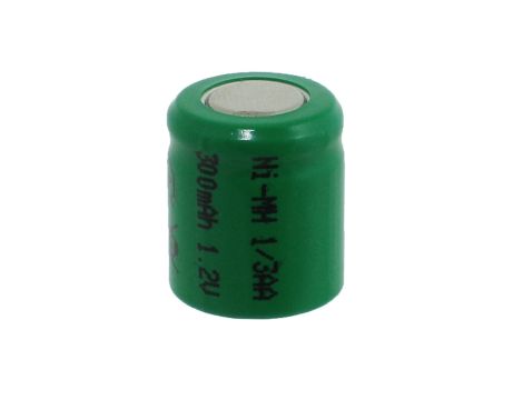 JJJ 1/3AA30 300mAh 1/3AA Ni-MH 1.2V