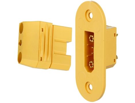 Connector set male+female PANEL 80/120A EST