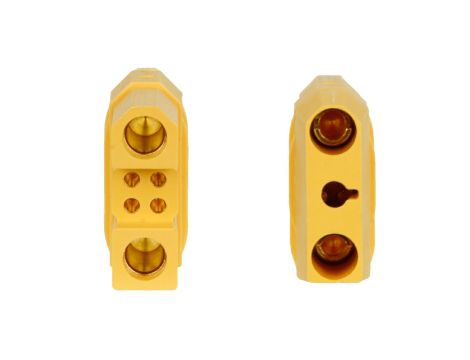 Connector set male+female PANEL 80/120A EST - 6