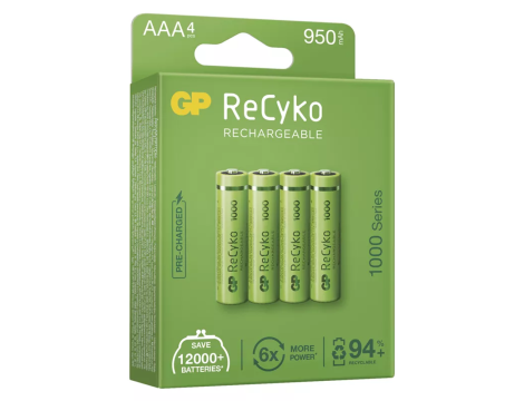 GP Recyko New R03/AAA 1000 Series EB4 - 3