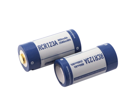 KP ICR16340-86PCM 860mAh Li-ION m-USB - 4