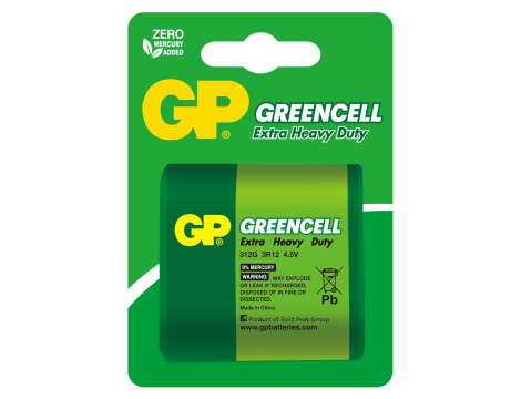 Battery 3R12 GREENCELL GP