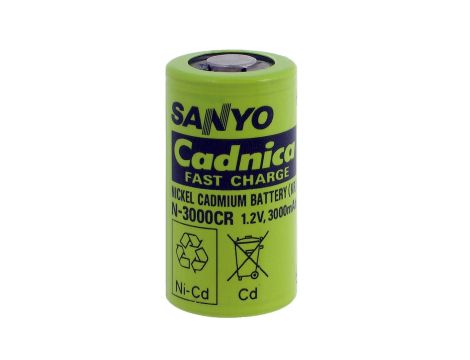 SANYO N-3000CR 3000mAh  C NiCD - 4