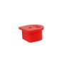 Connector cover SG114F2 50A red + black - 3