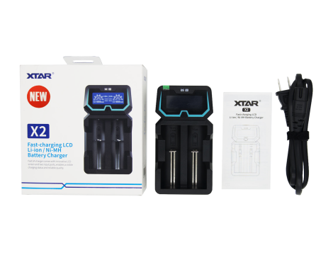 Fast-charging  XTAR X2 NEW 18650/26650 - 15