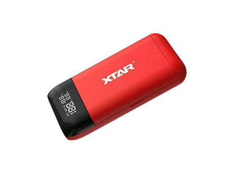 Portable Power Bank Charger XTAR PB2S RED 18650/21700