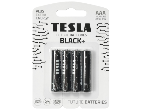 Bateria alk. LR03 TESLA BLACK+ B4 1,5V