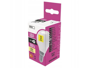 Żarówka EMOS kulka LED E14 4,1W WW - 2 Żarówka EMOS kulka LED E14 4,1W WW - 2