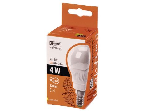 Led MINI GLOB 4W/E14 WW Z 74610 EMOS - 2