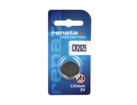 Lithium battery CR2025 MFR 3V 165mAh RENATA