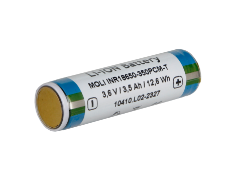 MOLI INR18650-350PCM-T 3500mAh Li-ION - 3