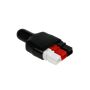 Connector cover SD102L1 30A black - 5