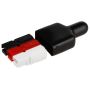 Connector cover SD102L1 30A black - 6