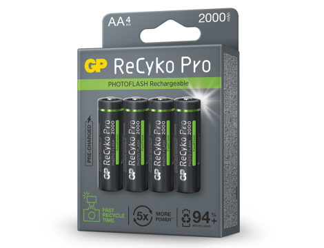 GP Recyko PRO Photo Flash R6/AA 2000 EB4 - 2