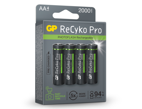 GP Recyko PRO Photo Flash R6/AA 2000 EB4 - 3