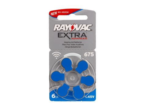 Hearing Aid Battery 675AU 640mAh RAYOVAC