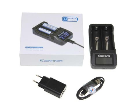 Ładowarka KeepPower L2 LCD Charger - 6