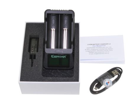 Ładowarka KeepPower L2 LCD Charger - 12