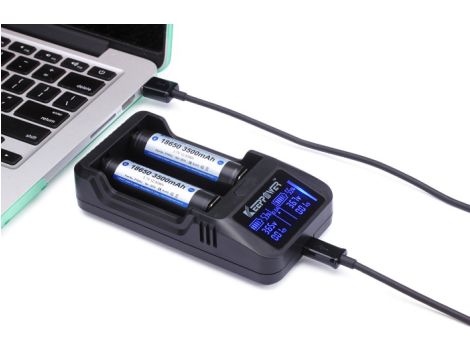 Ładowarka KeepPower L2 LCD Charger - 14