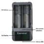 Charger Keeppower L2 LCD for 26650/18650/18350/14500 cell - 10