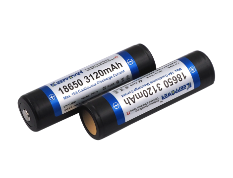 KP ICR18650-312PCM-R 3120mAh Li-ION - 3