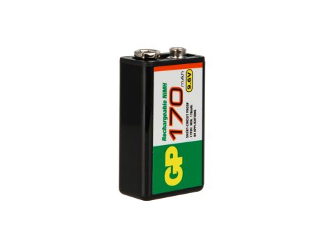 GP 6F22/9V 170mAh Series 9,6V  Ni-MH  (1 - 4