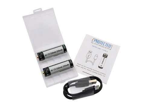 KEEPPOWER ICR14500-226PCM 2260mAh 1,5V Li-ION m-USB - 2