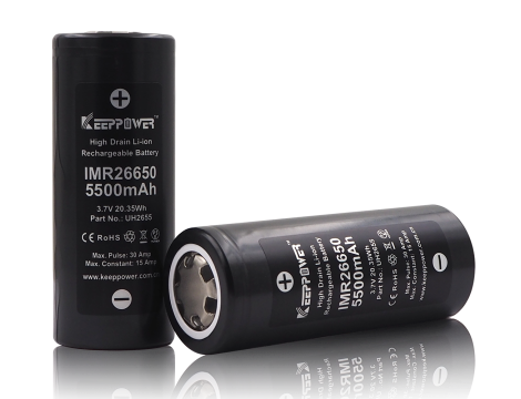 KEEPPOWER IMR26650 5500mAh Li-ION