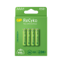 GP Recyko New R03/AAA 650mAh Series B4