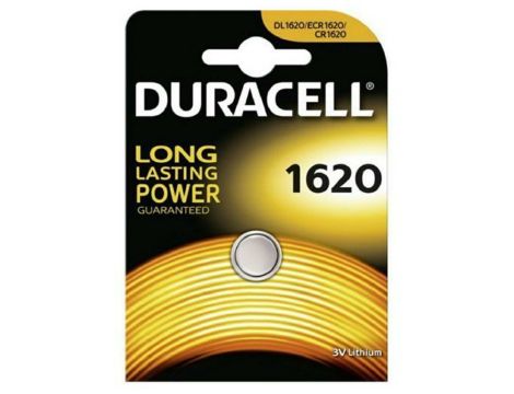 Lithium battery CR1620 3V 75mAh DURACELL