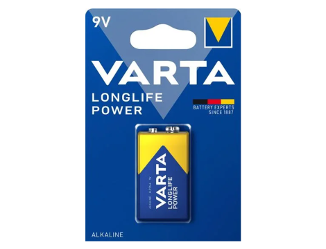 Alkaline battery 6LF22 VARTA LONGLIFE Power  B1