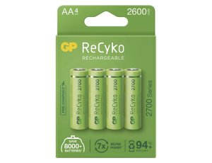 GP Recyko New R6/AA 2700 Series EB4 1,2V