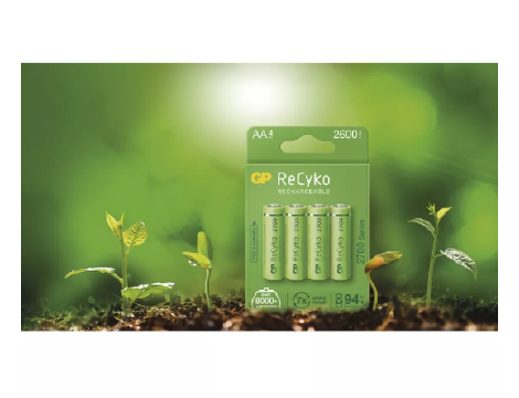 Rechargeable battery R6 2700 Series GP Recyko New EB4 - 4