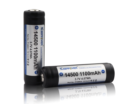 KP ICR14500-110PCM 1100mAh  AA Li-ION