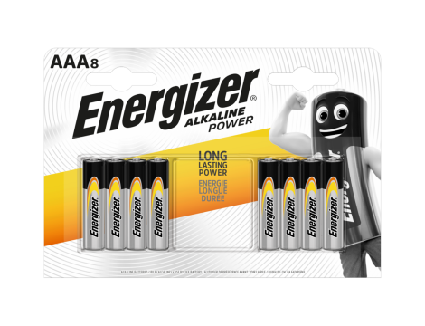 Alkaline battery LR03 ENERGIZER POWER B8