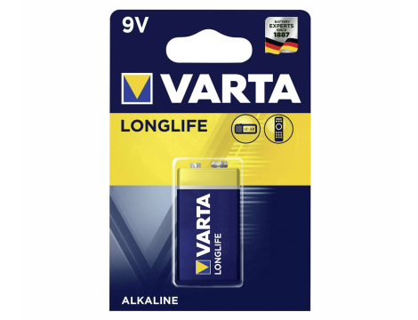 Alkaline battery 6LF22 VARTA LONGLIFE  B1