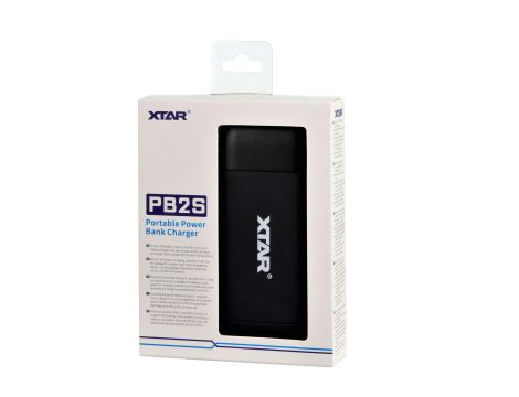 Portable Power Bank Charger XTAR PB2S BLACK 18650/21700 - 2